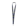 Goedkope Lanyard budget 2 cm donker blauw